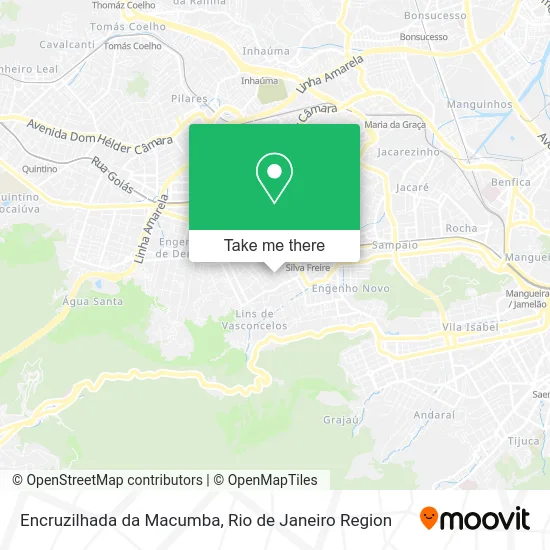 Encruzilhada da Macumba map