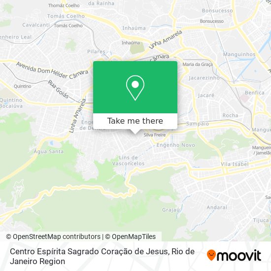 Centro Espírita Sagrado Coração de Jesus map