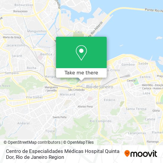 Centro de Especialidades Médicas Hospital Quinta Dor map