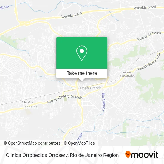 Clinica Ortopedica Ortoserv map