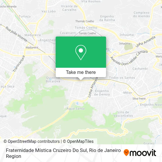 Fraternidade Mística Cruzeiro Do Sul map