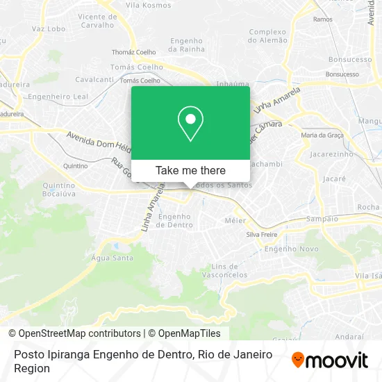 Posto Ipiranga Engenho de Dentro map