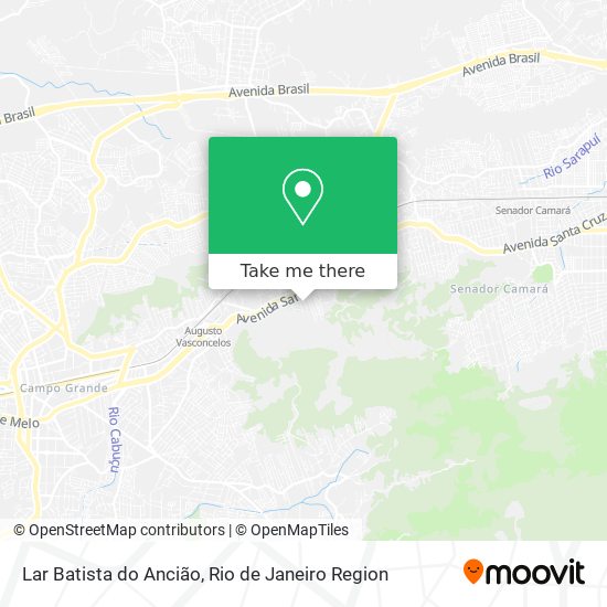 Lar Batista do Ancião map