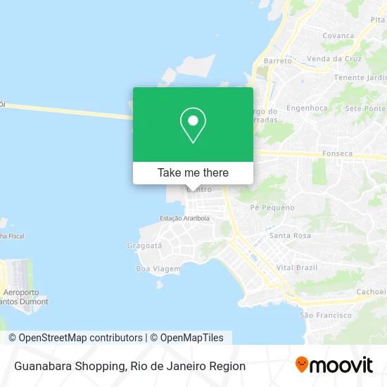 Guanabara Shopping map