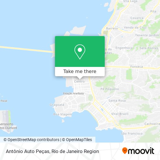 Mapa Antônio Auto Peças