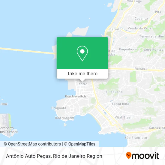 Antônio Auto Peças map
