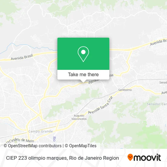 CIEP 223 olimpio marques map