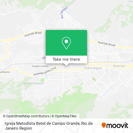 Igreja Metodista Betel de Campo Grande map