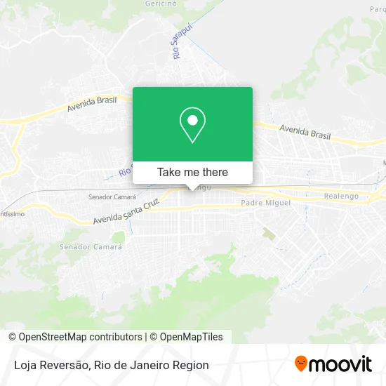 Loja Reversão map