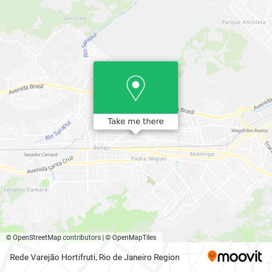 Rede Varejão Hortifruti map