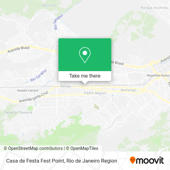 Casa de Festa Fest Point map