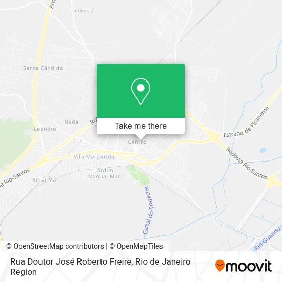 Rua Doutor José Roberto Freire map