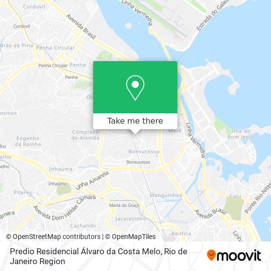 Predio Residencial Álvaro da Costa Melo map