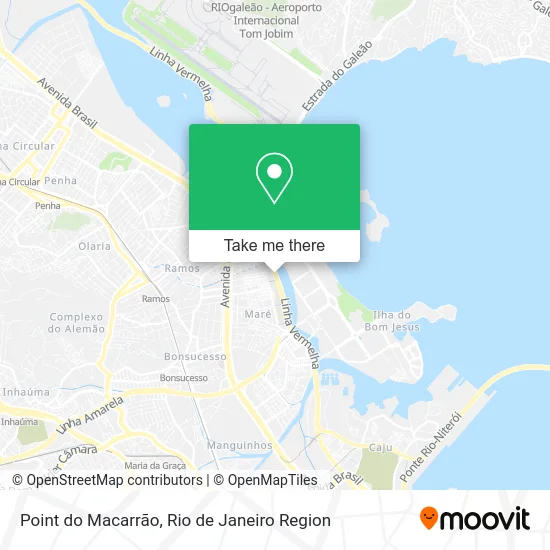 Point do Macarrão map