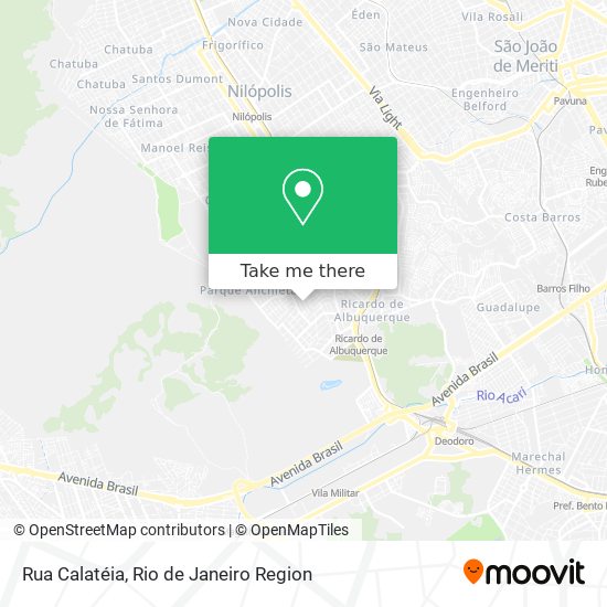 Rua Calatéia map