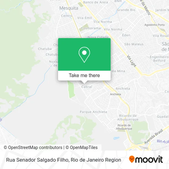 Rua Senador Salgado Filho map