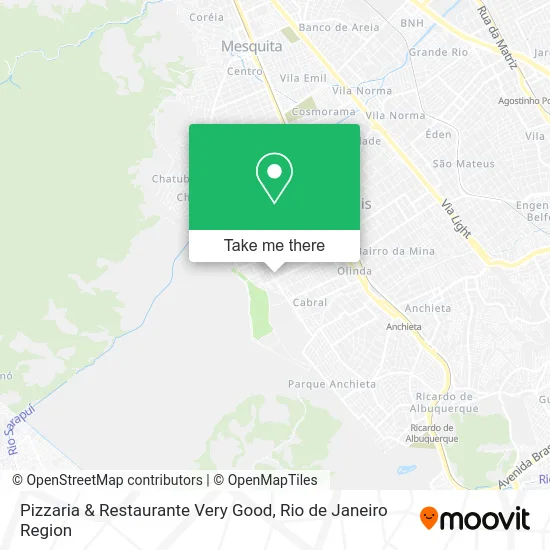 Pizzaria & Restaurante Very Good map