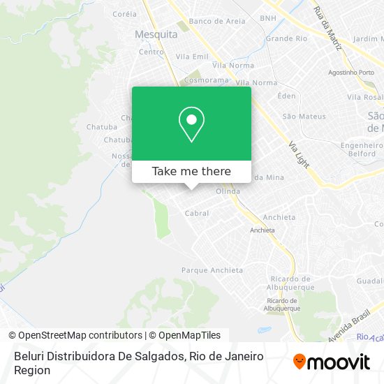 Beluri Distribuidora De Salgados map