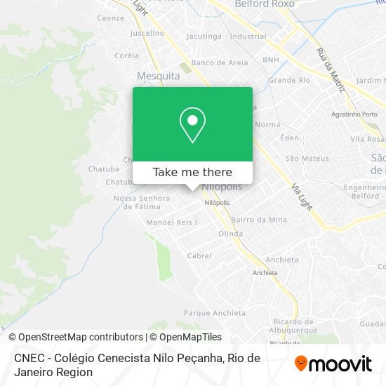 CNEC - Colégio Cenecista Nilo Peçanha map