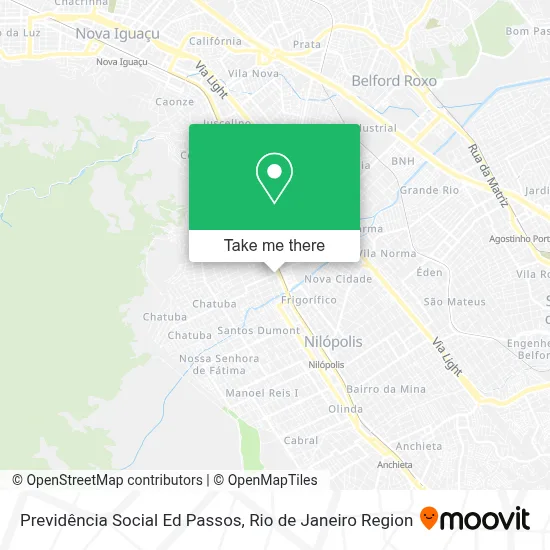 Previdência Social Ed Passos map
