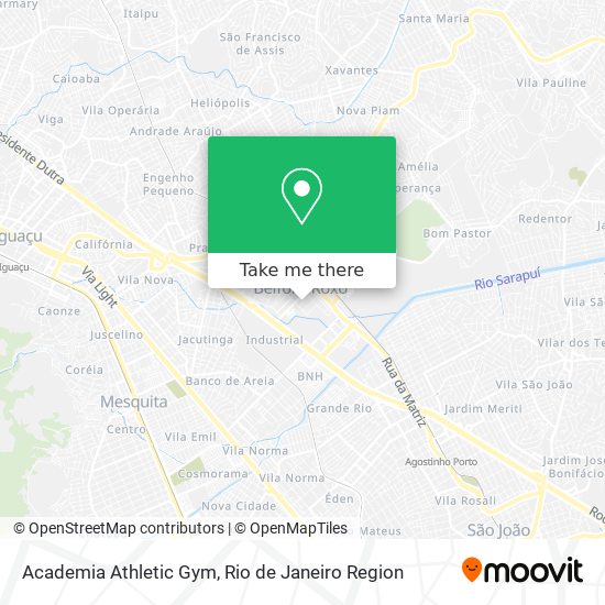 Academia Athletic Gym map