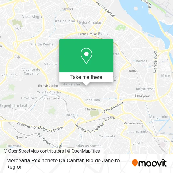 Mercearia Pexinchete Da Canitar map