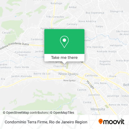 Condomínio Terra Firme map