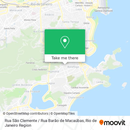 Rua São Clemente / Rua Barão de Macaúbas map