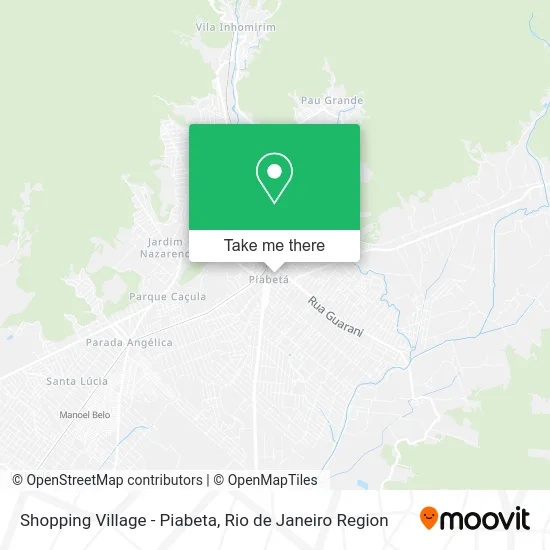 Shopping Village - Piabeta map