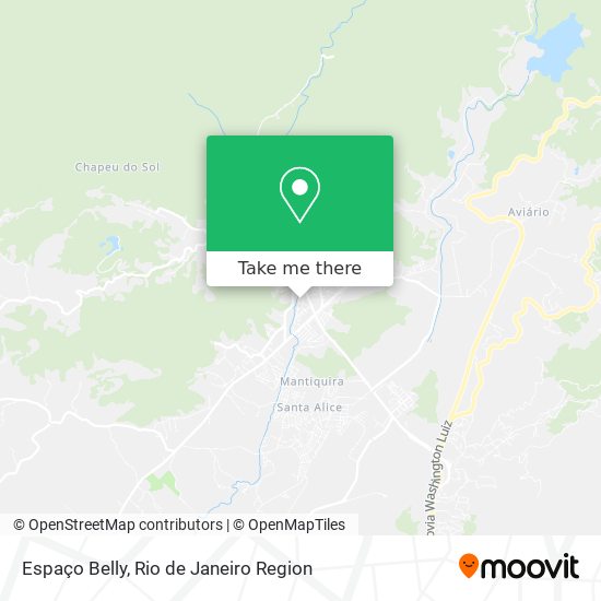 Espaço Belly map