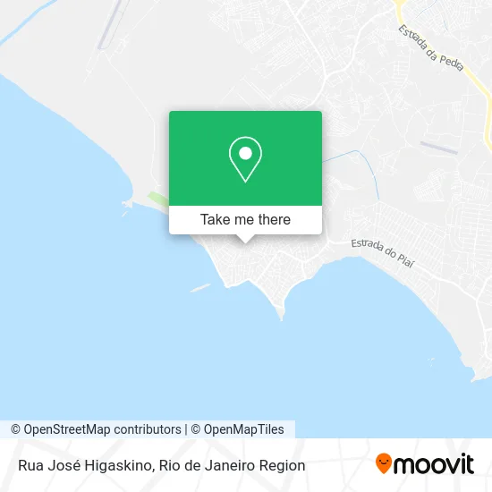 Rua José Higaskino map