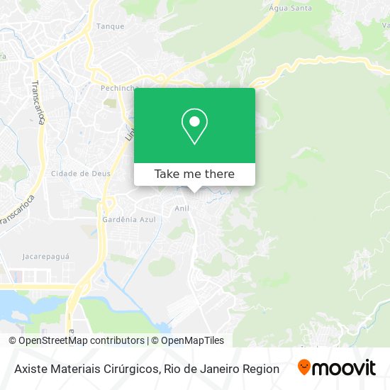 Axiste Materiais Cirúrgicos map