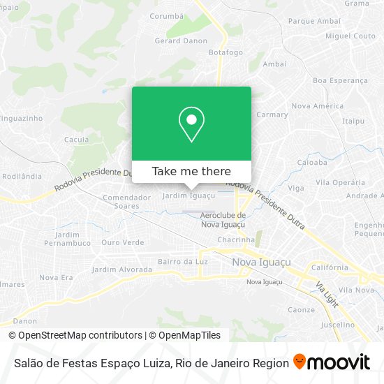 Salão de Festas Espaço Luiza map