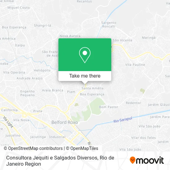Consultora Jequiti e Salgados Diversos map