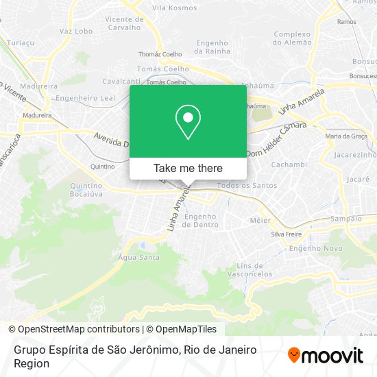 Grupo Espírita de São Jerônimo map