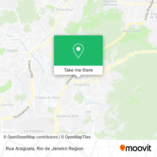 Rua Araguaia map