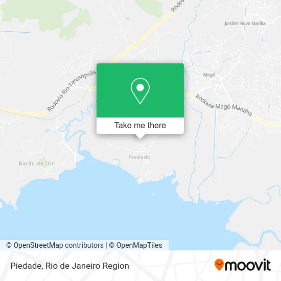 Piedade map
