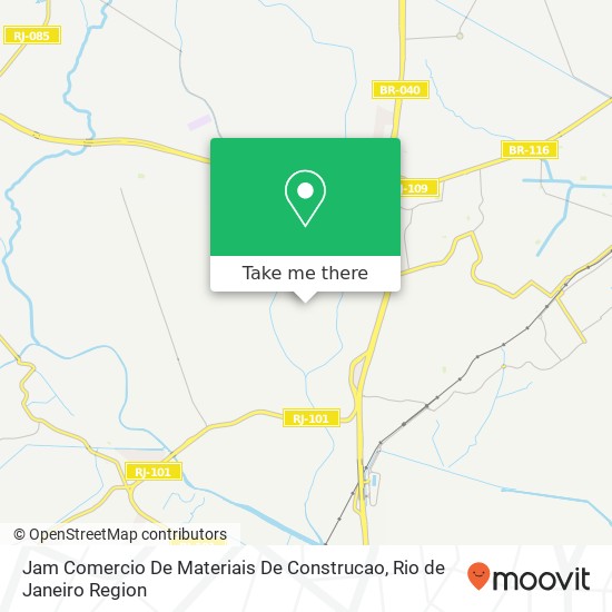 Jam Comercio De Materiais De Construcao map