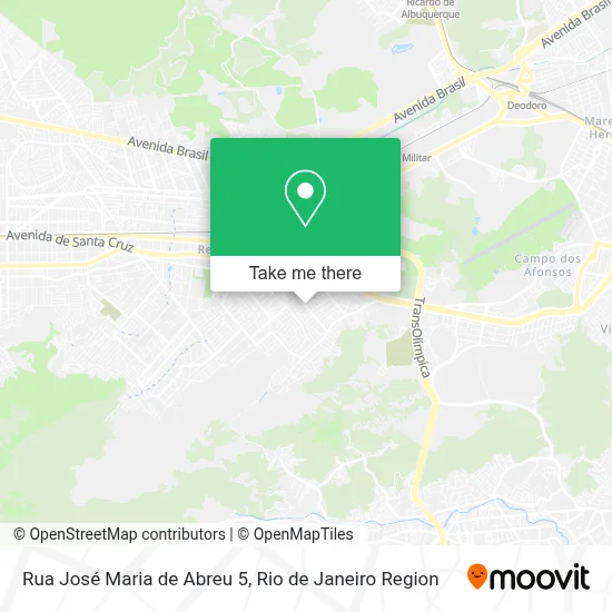 Rua José Maria de Abreu 5 map