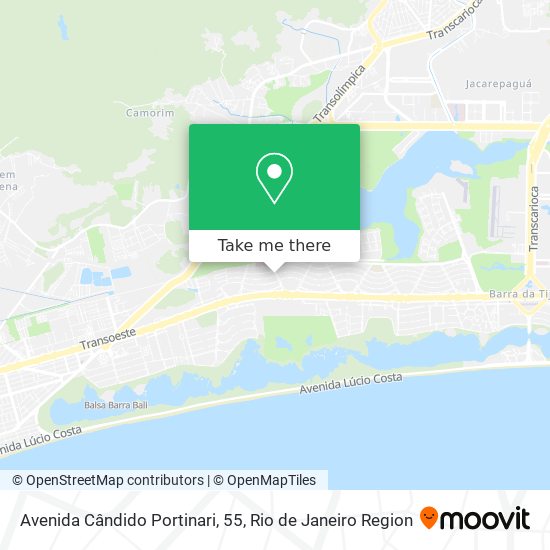 Avenida Cândido Portinari, 55 map