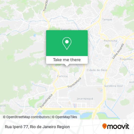 Rua Iperó 77 map