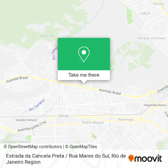 Estrada da Cancela Preta / Rua Mares do Sul map