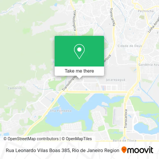 Rua Leonardo Vilas Boas 385 map