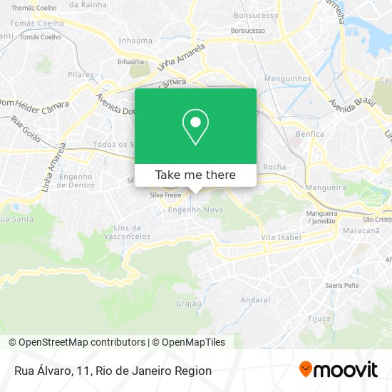 Mapa Rua Álvaro, 11