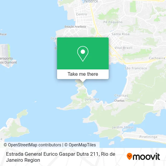 Estrada General Eurico Gaspar Dutra 211 map