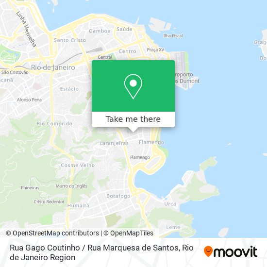 Mapa Rua Gago Coutinho / Rua Marquesa de Santos