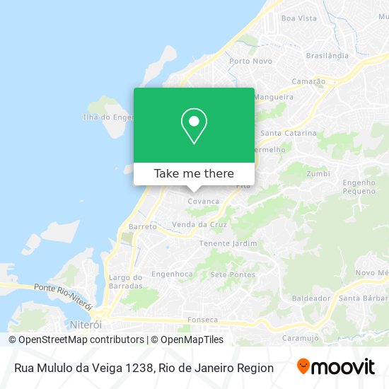 Mapa Rua Mululo da Veiga 1238