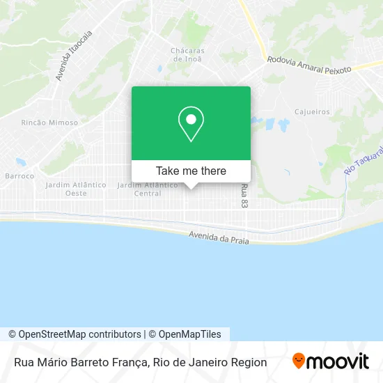 Rua Mário Barreto França map