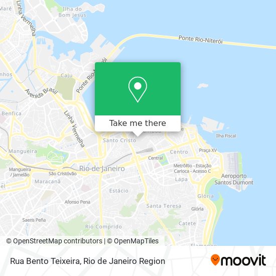 Rua Bento Teixeira map