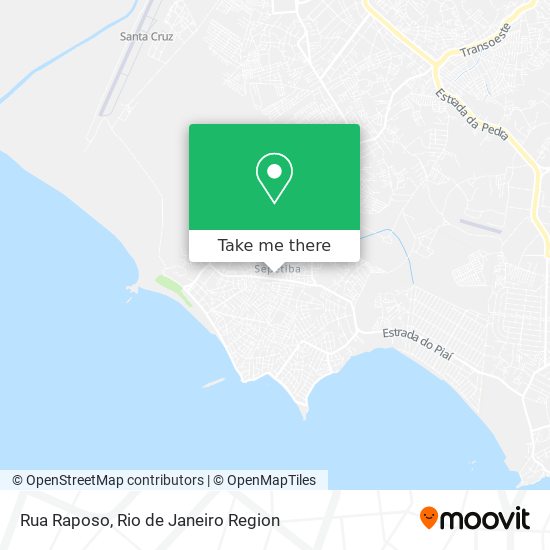 Mapa Rua Raposo